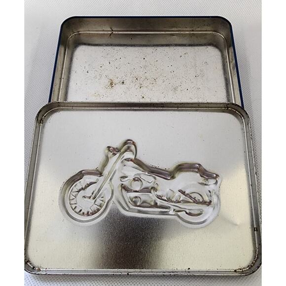 TIN-HARLEY DAVIDSON-SPRINGER SOFTTAIL-Motorcycle-3-D Motorcycle On Front - Picture 4 of 10